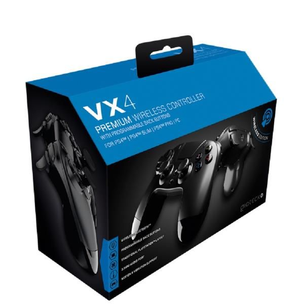 foto del prodotto vx4 wireless gamepad ps4 pc nero - vx4ps4-31-mu