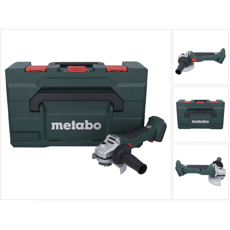 foto del prodotto w 18 l bl 9 125 smerigliatrice angolare a batteria 18 v 125 mm brushless x 602374840 senza batteria, senza caricabatterie metabo