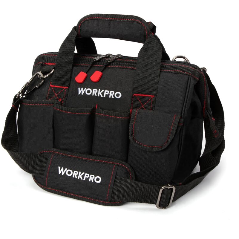 foto del prodotto w081020 a compact borsa porta attrezzi a bocca larga 30,5 cm workpro