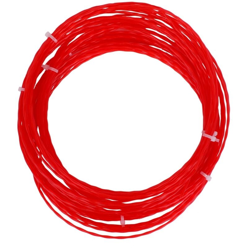 foto del prodotto wa0209 filo tagliaerba 20 m di ricambio e bobina compatibile per wg186e serie di decespugliatori 2,4 mm - worx