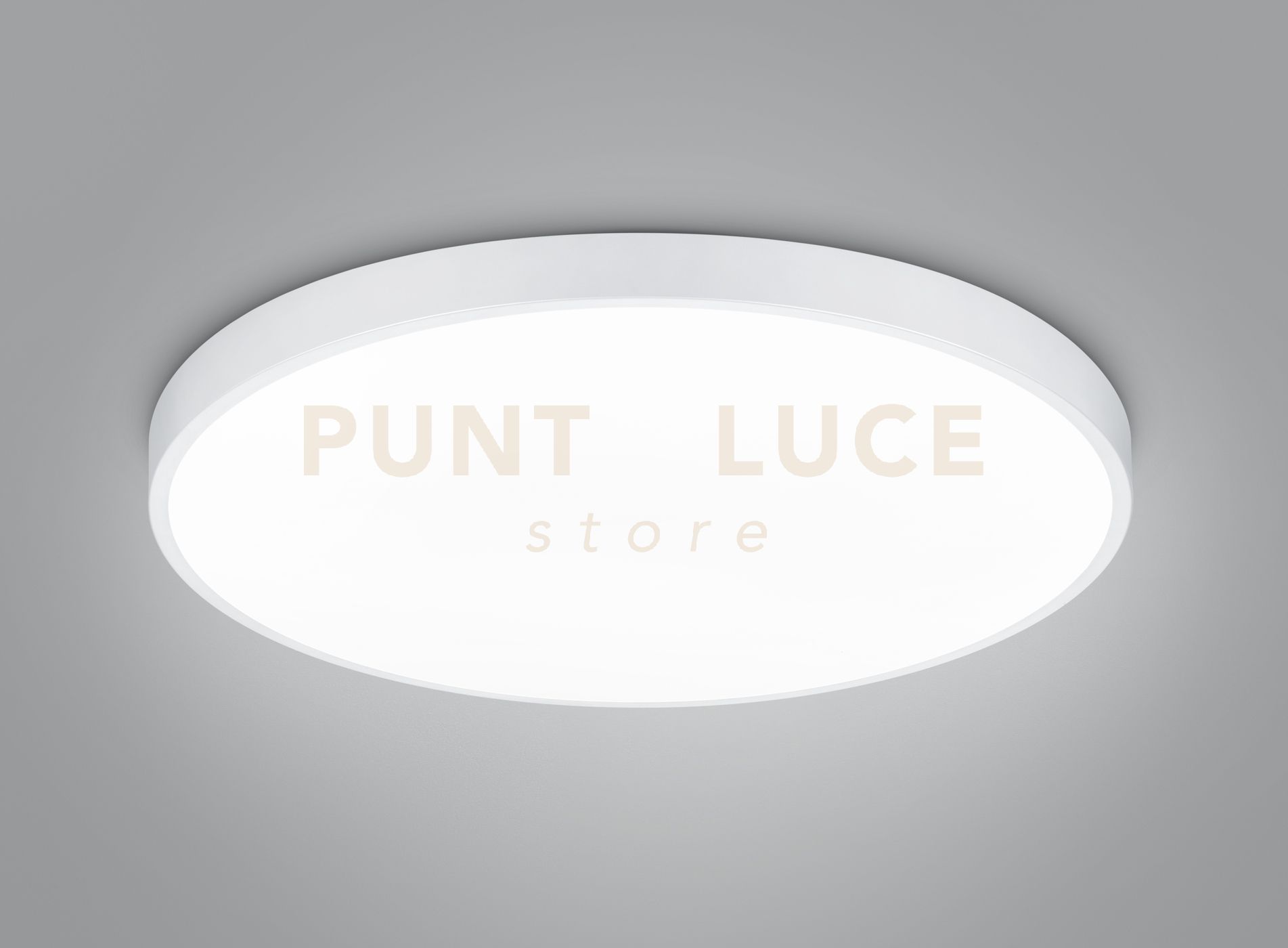foto del prodotto waco plafoniera led 51w 6200lm, 2300 3000 4000k dimmerabile metallo bianco con interruttore per variazione temperatura di colore led d. 75cm