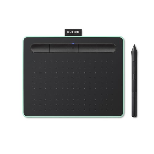 foto del prodotto wacom intuos m bluetooth tavoletta grafica 2540 lpi linee per pollice 216 x 135 mm usb bluetooth nero, verde