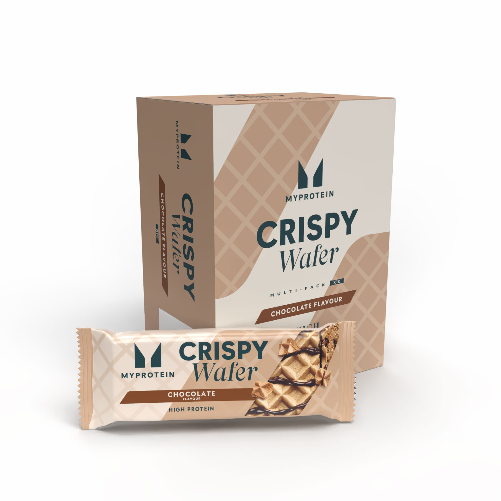 foto del prodotto wafer proteico 10barrette cioccolato