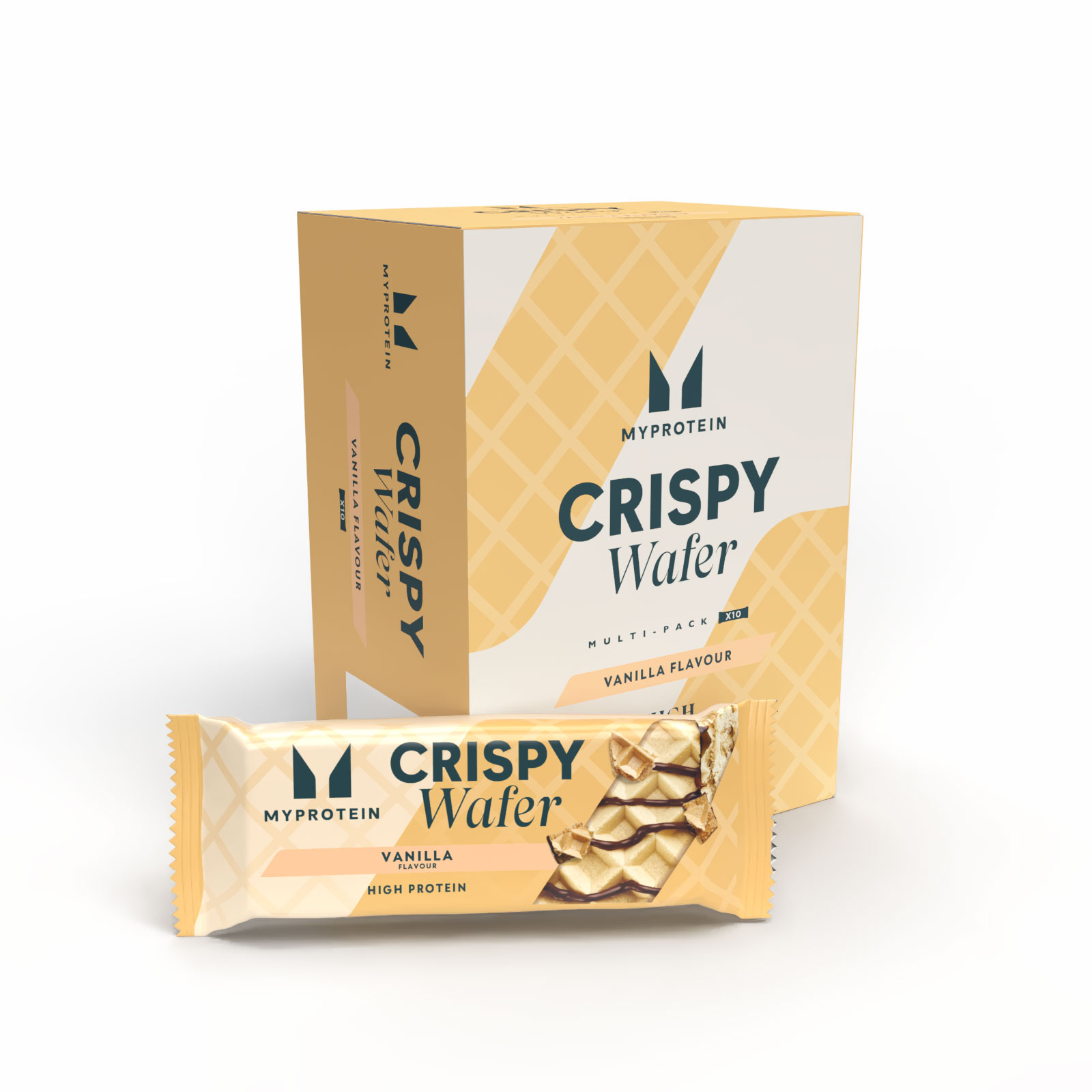 foto del prodotto wafer proteico 10barrette vaniglia