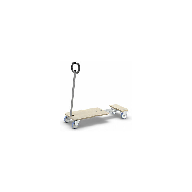 foto del prodotto wagner carrellino da trasporto star carrier extendable lungh