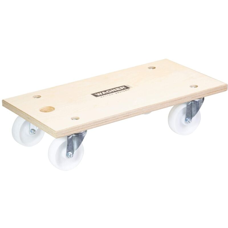 foto del prodotto wagner carrello da trasporto mm 1127 i 59 x 30 cm ideale per oggetti ingombranti, elettrodomestici e mobili i portata 500 kg i altamente mobile i