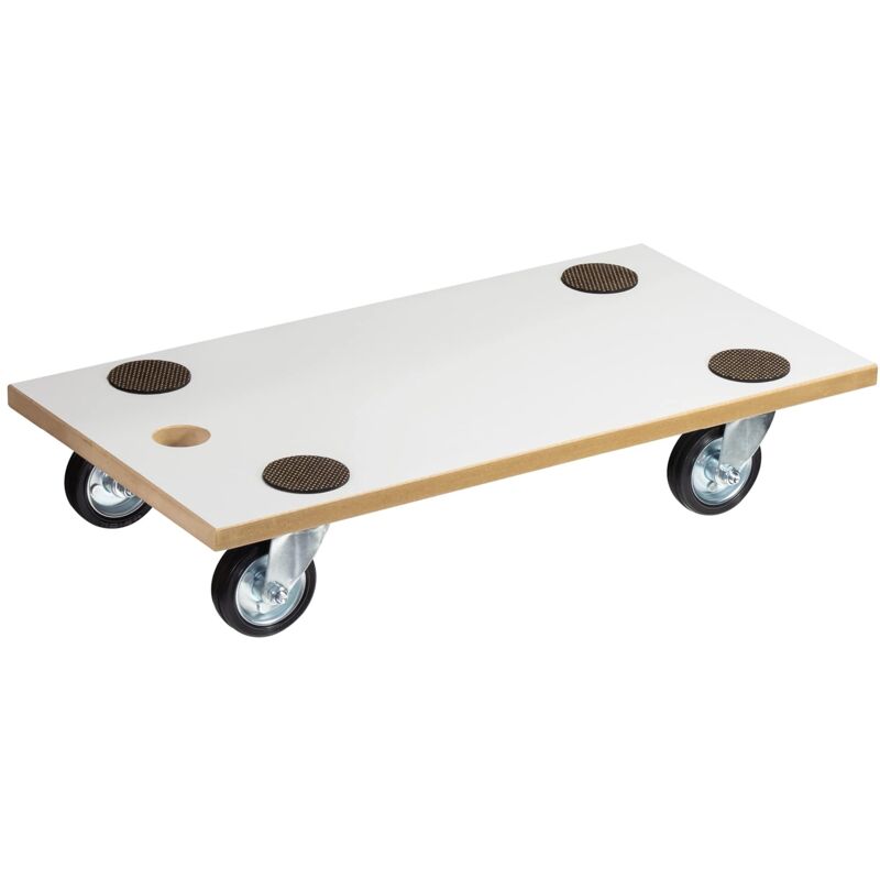 foto del prodotto wagner carrello da trasporto mm 1316 i 57,5 x 30 cm i ruote in gomma piena silenziose i cuscinetti antiscivolo i rivestimento speciale i portata