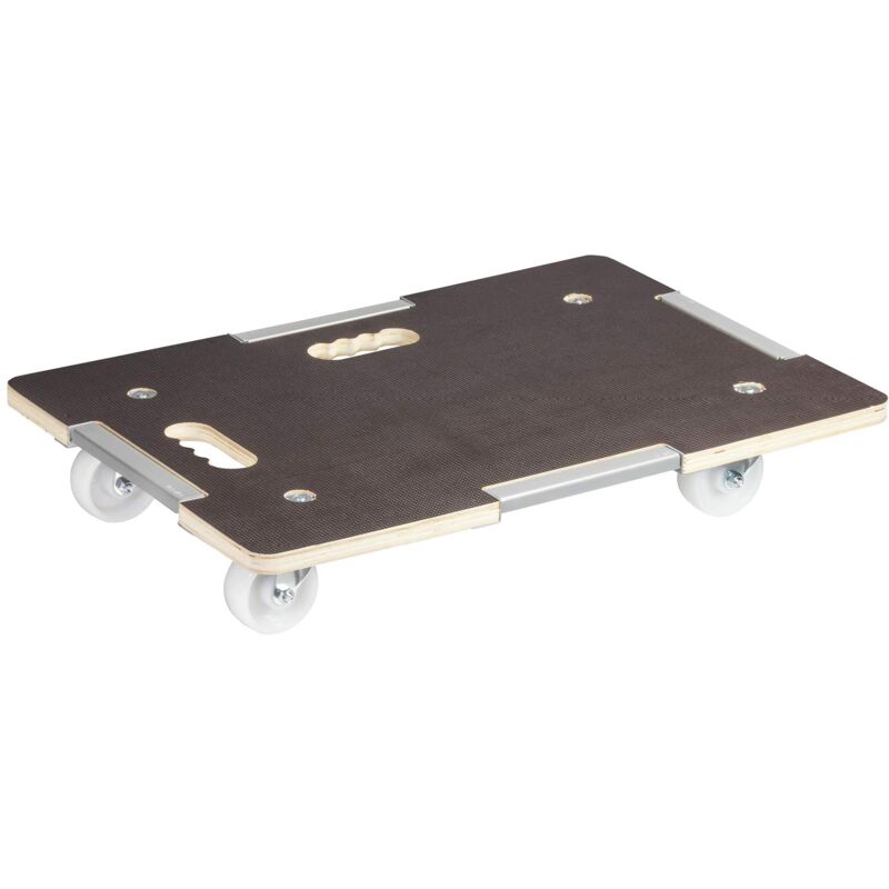 foto del prodotto wagner carrello da trasporto mm 1381 i 63 x 43 cm formato euro i ideale per contenitori pesanti impilabili i portata 250 kg i maniglie ergo i