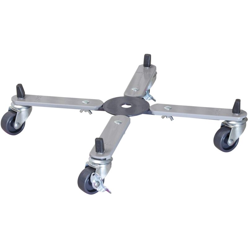 foto del prodotto wagner carrello per piante sun city basic allungabile 32 46 x 6 cm di superficie utilizzabile i carrello per fiori per interni ed esterni i 2 freni i