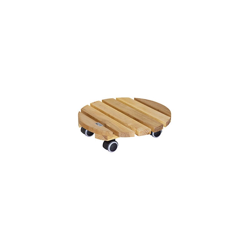 foto del prodotto wagner carrello portavasi in ontano nature portata 100 kg