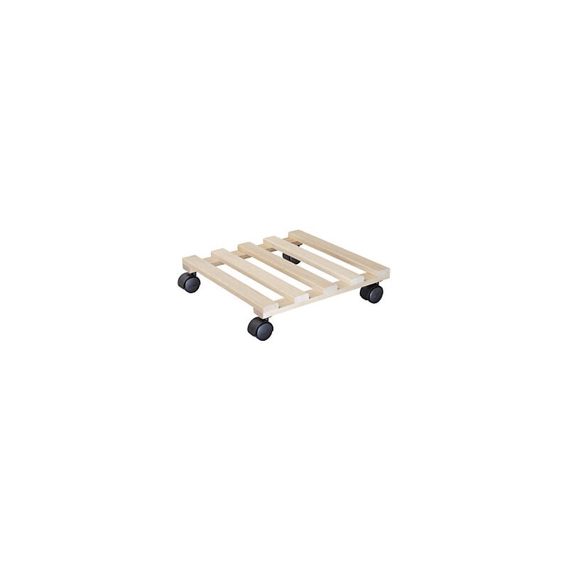 foto del prodotto wagner carrello portavasi paletti in faggio portata 100 kg