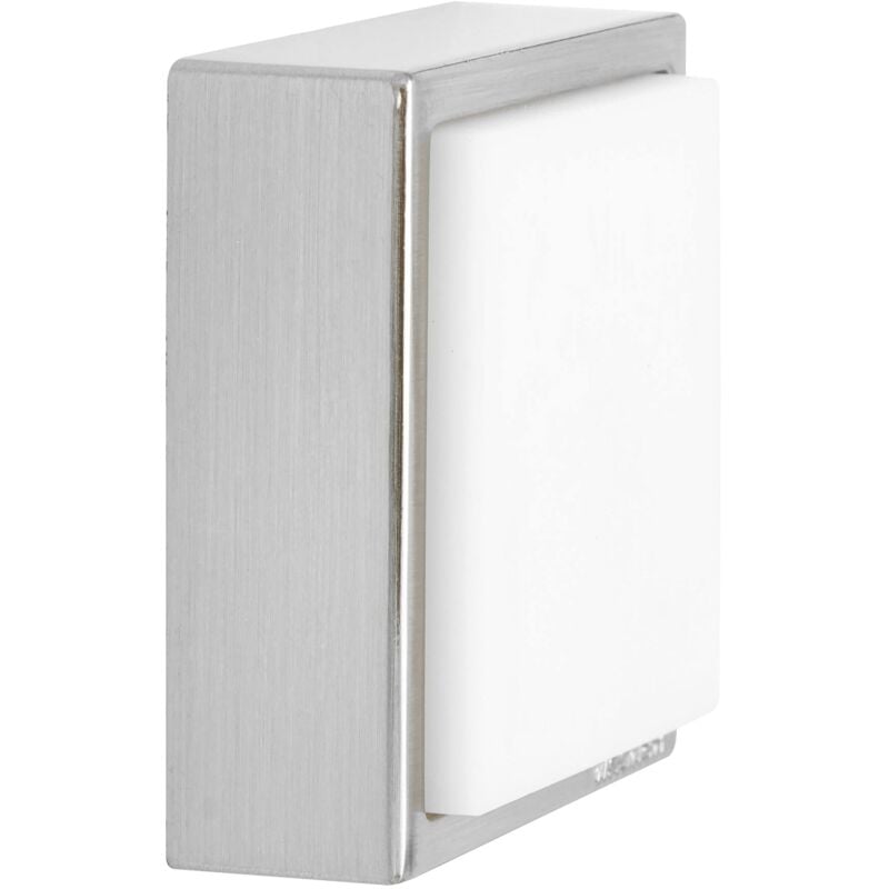 foto del prodotto wagner fermaporta avvitare o incollare 40 x 40 x 13 mm i fermaporta a muro i corpo in zinco pressofuso con effetto inox, protezione paracolpi in