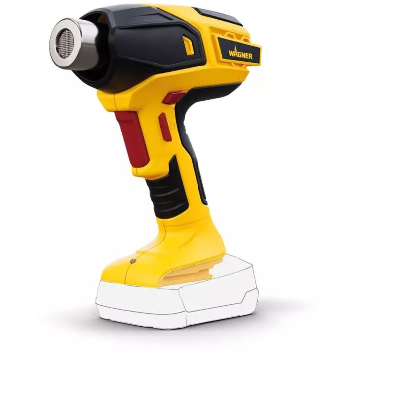 foto del prodotto wagner pistola termica a batteria furno 550 18 v solo corpo macchina