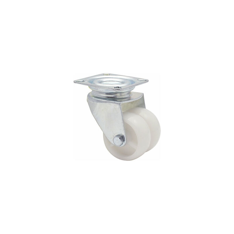 foto del prodotto wagner rotelle pivottanti doppie eco ruota 50 mm conf da