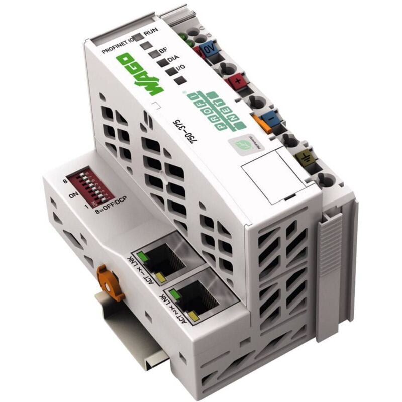 foto del prodotto wago fc profinet g3 accoppiatore fieldbus per plc 750 375 1 pz.