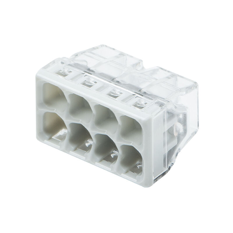 foto del prodotto wago flacone di 25 mini morsetti di connessione automatica 8 ingressi s2273