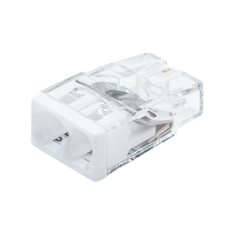 foto del prodotto wago flacone di 50 mini morsetti di connessione automatica 2 ingressi s2273