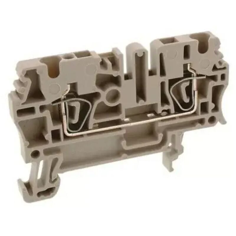 foto del prodotto wago weidm ller 1608510000 morsetto passante zdu 2,5mm 30 12 awg 31 a 600 v