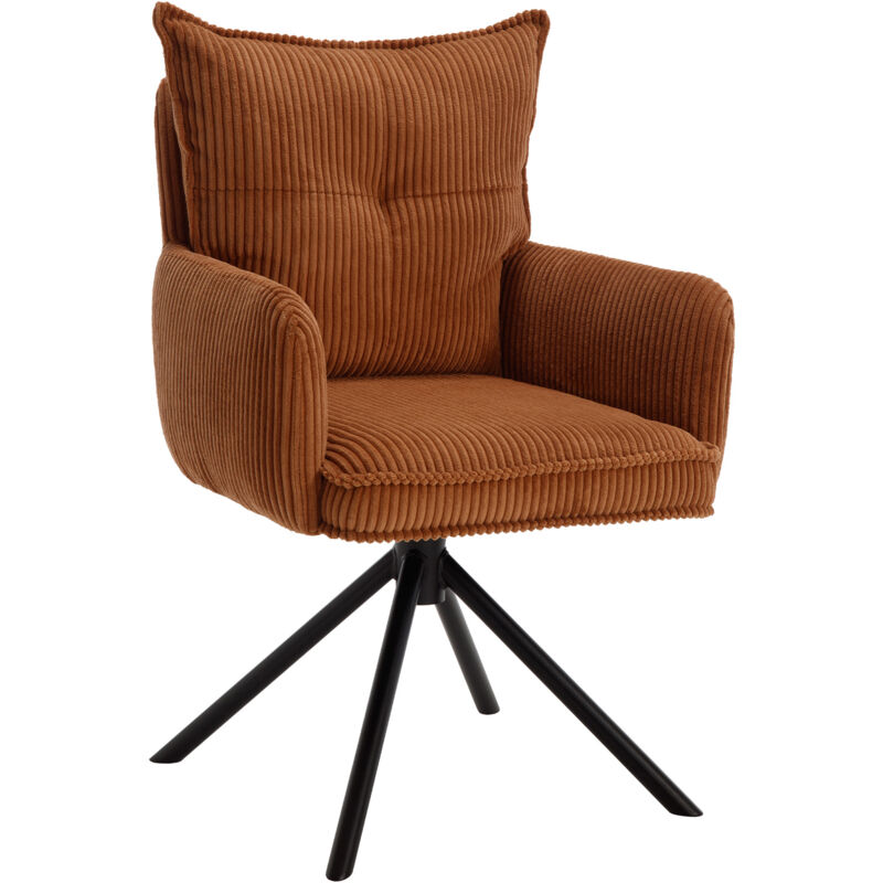 foto del prodotto wahson office chairs poltrona salotto girevole sedia da scrivania moderna in tessuto poltroncina imbottita poltroncina girevole iregolabile, marrone