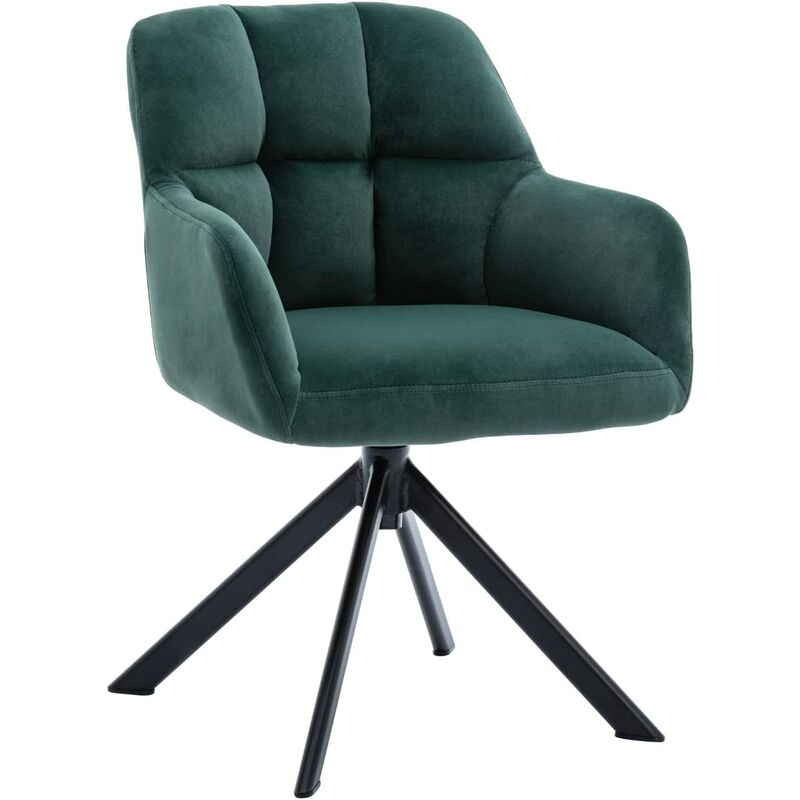 foto del prodotto wahson office chairs sedia da scrivania poltrona salotto girevole poltroncina imbottita moderna, sedia ufficio in velluto per ufficio, wahson, verde