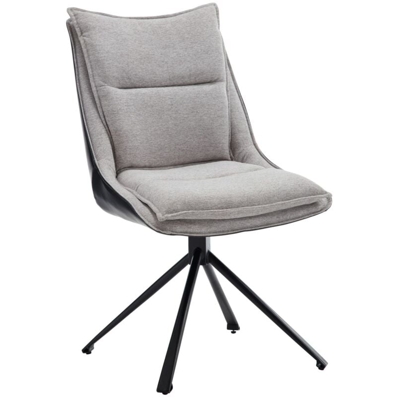 foto del prodotto wahson office chairs wahson sedie da scrivania, poltrona salotto girevole poltroncina imbottita moderna in tessuto di lino sedia da scrivania,