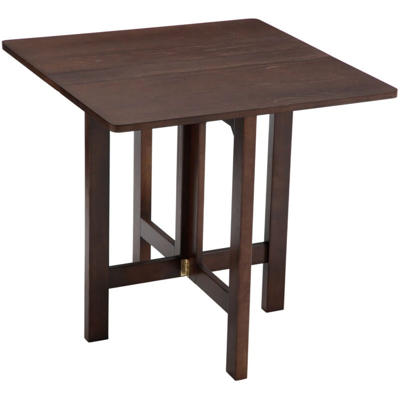 foto del prodotto wahson office chairs wahson tavolino salotto tavolino da caff tavolino laterale in legno tavolo pieghevole per balcone, marrone