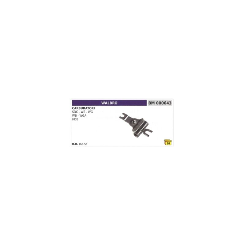 foto del prodotto walbro bilanciere carburatore membrana sdc ws wg wb wga hdb 166 55