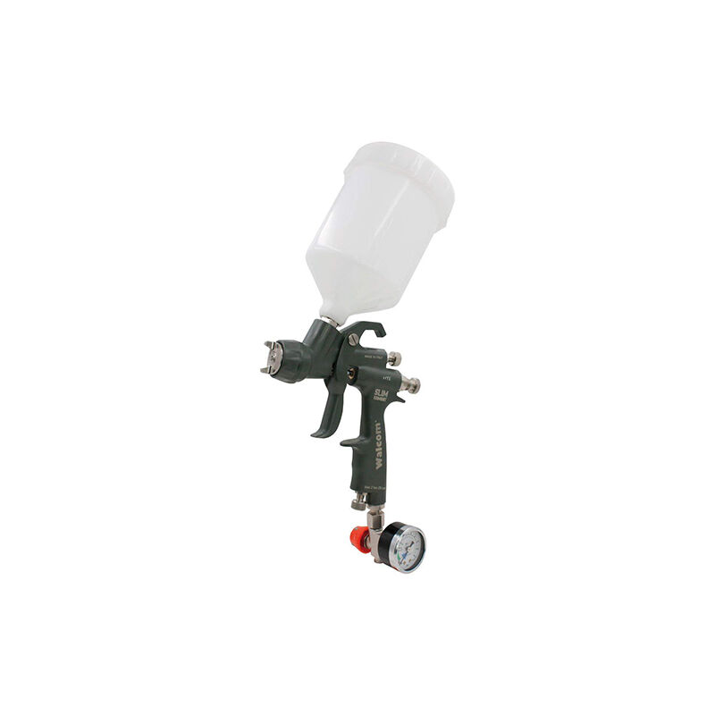 foto del prodotto walcom 8030 pistola a spruzzo slim kombat hte 1,3 in valigetta con manometro