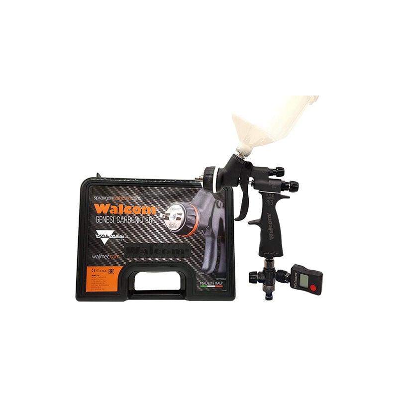 foto del prodotto walcom aerografo genesi carbonio hte c 1,2 digital