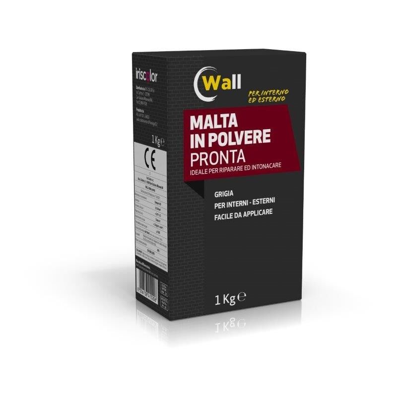 foto del prodotto wall malta pronta polvere 1 kg