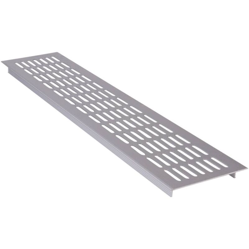foto del prodotto wallair griglia in metallo leggero argento l x l x a 480 x 100 x 16 mm n35847