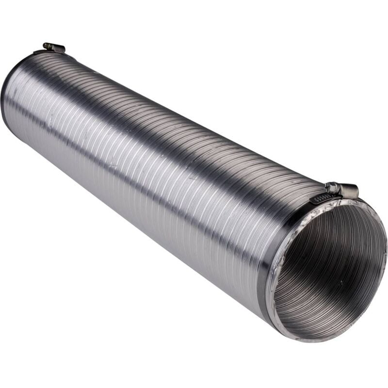foto del prodotto wallair n51839 tubo di ventilazione flessibile alluminio x l 15 cm x 2.5 m argento
