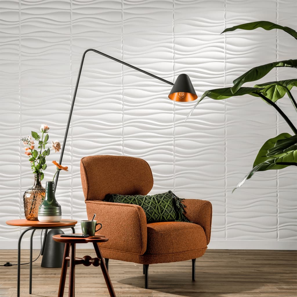 foto del prodotto wallart 24 pz pannelli murali 3d ga wa04 waves