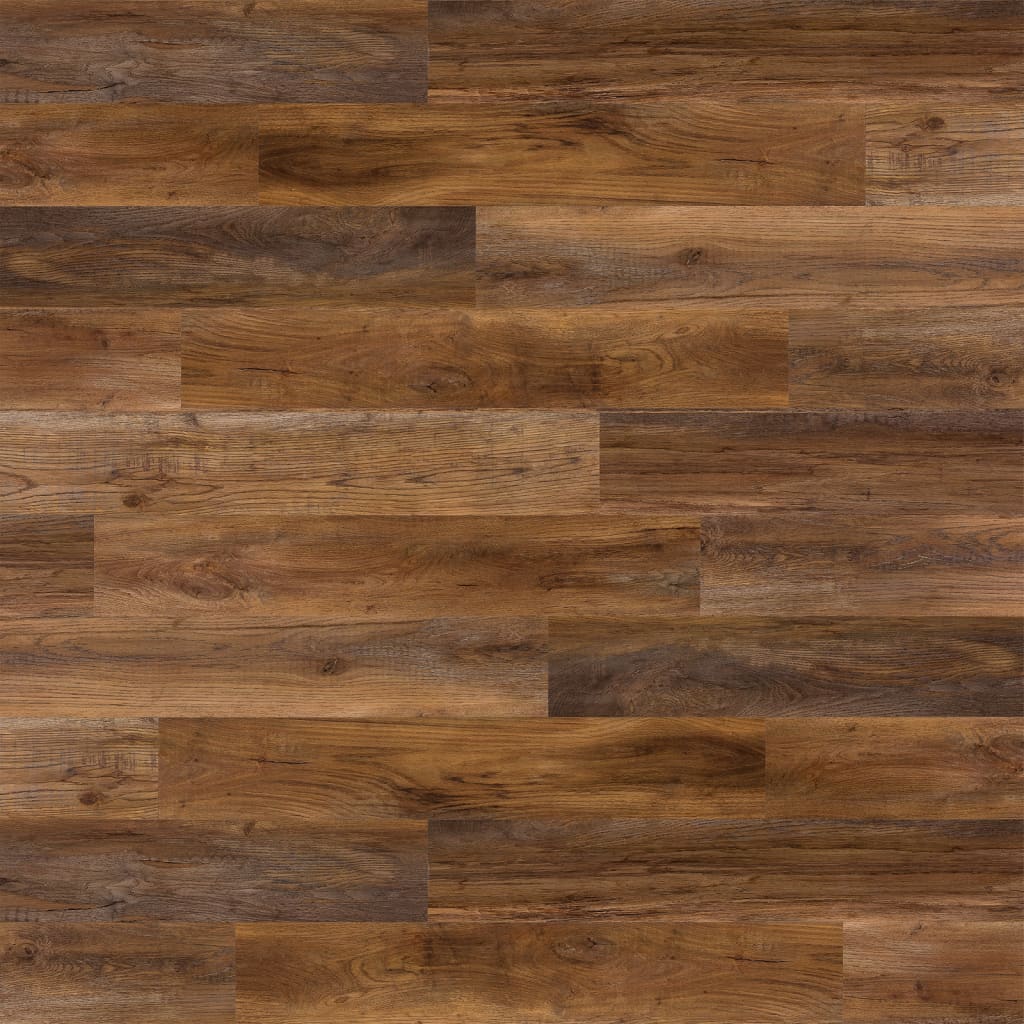 foto del prodotto wallart pannelli effetto legno rovere stagionato marrone bruciato