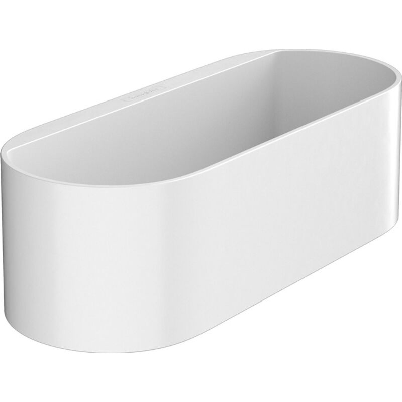 foto del prodotto wallstoris mensola profonda, bianco opaco 27912700 hansgrohe