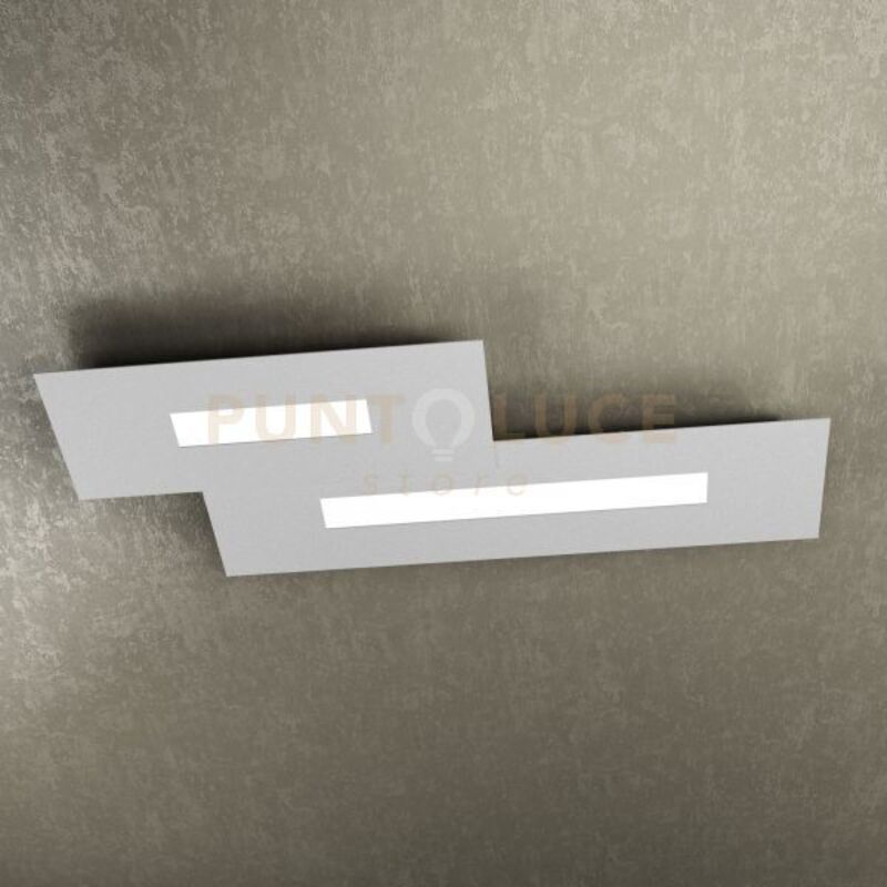 foto del prodotto wally applique plafoniera 2 luci composto da 1138 40 gr 1138 60 gr 1138 m2 gr