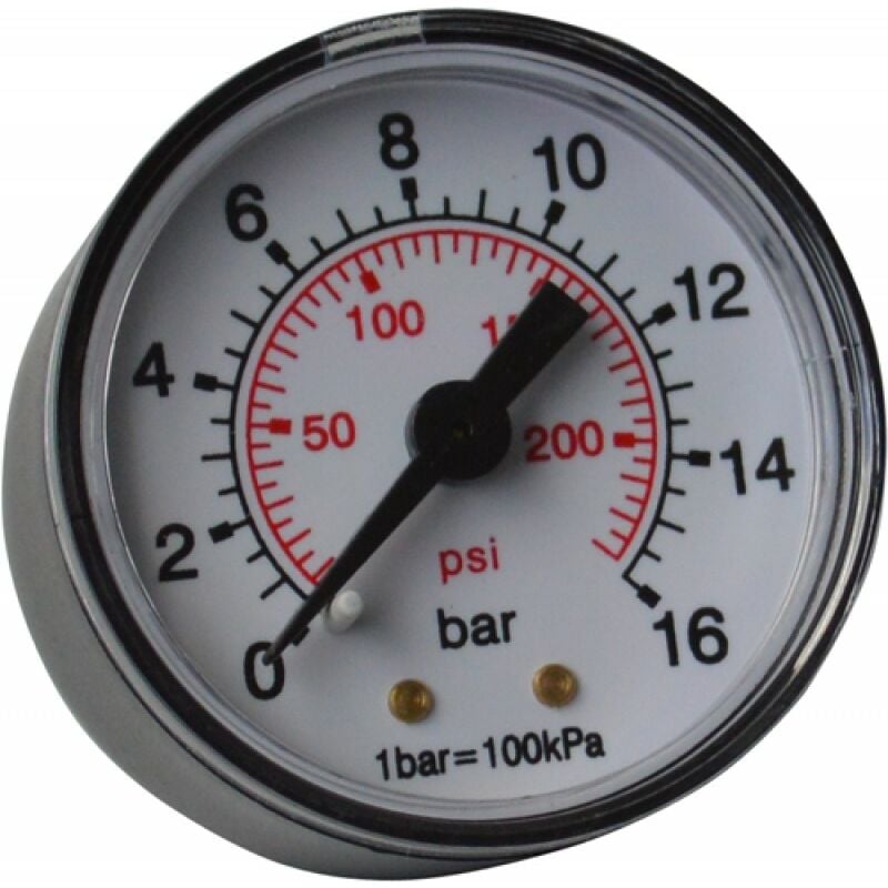 foto del prodotto walmec manometro attacco posteriore per compressori art.61301 filettatura 1 8