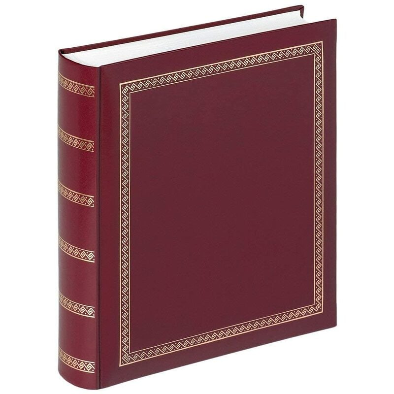 foto del prodotto walther design album fotografico rosso 29 x 32 cm ecopelle con goffratura, lo spessore chic mx 101 r