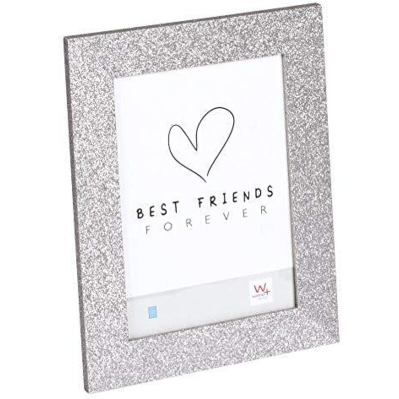 foto del prodotto walther design - argento 13 x 18 cm superficie scintillante, cornice ritratto twinkle it318s