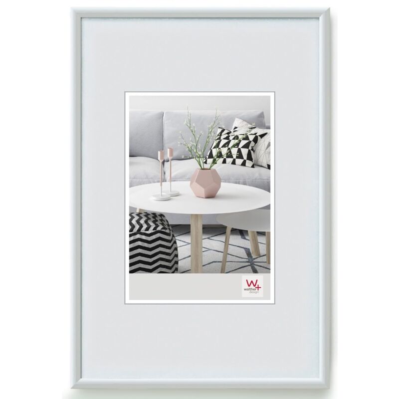 foto del prodotto walther design bianco 15 x 20 cm galeria cornice in plastica kw520h