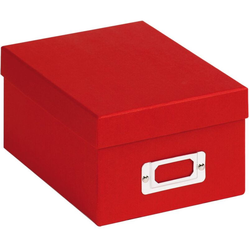 foto del prodotto walther design scatole portaoggetti rosse 10 x 15 cm fun fb 115 r