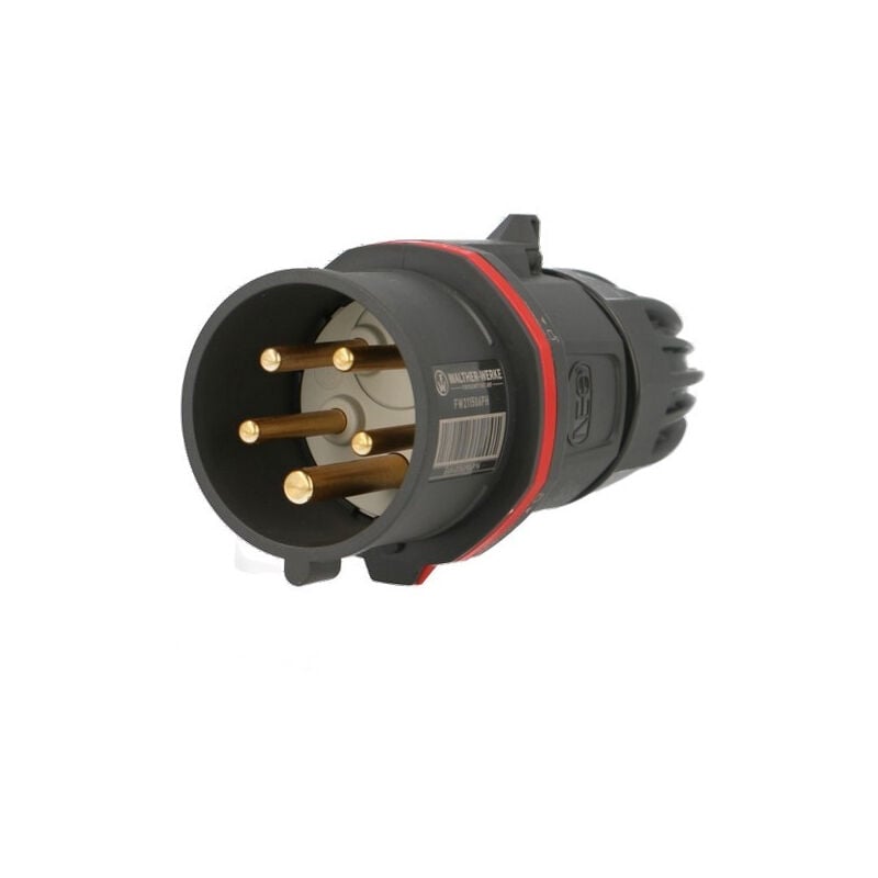 foto del prodotto walther prise triphas m le cee, 5 x 16a, pour prolongateur neo