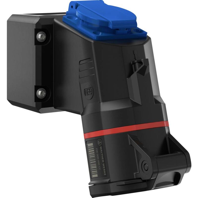 foto del prodotto walther werke - fw112506cc presa da parete cee 16 a 5 poli 230 v, 400 v 1 pz.