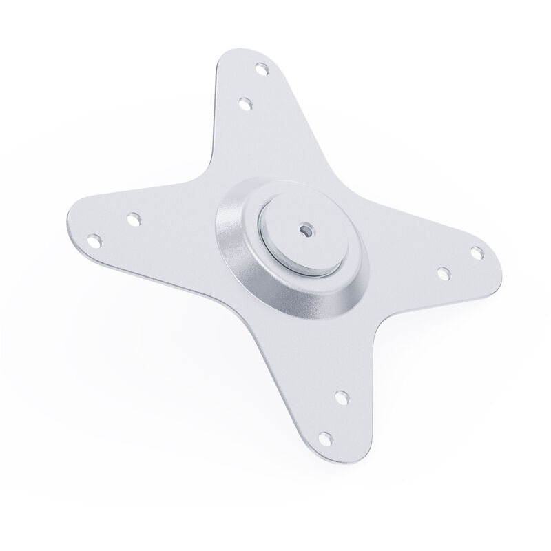 foto del prodotto wanbo accessori per staffe a soffitto accessorio di montaggio barra per proiettore piastra di adattamento alluminio argento