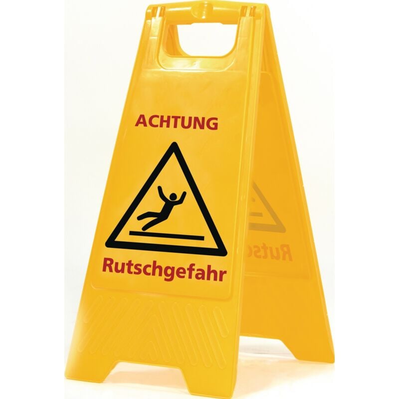 foto del prodotto warnschild rutschgefahr signaljaune