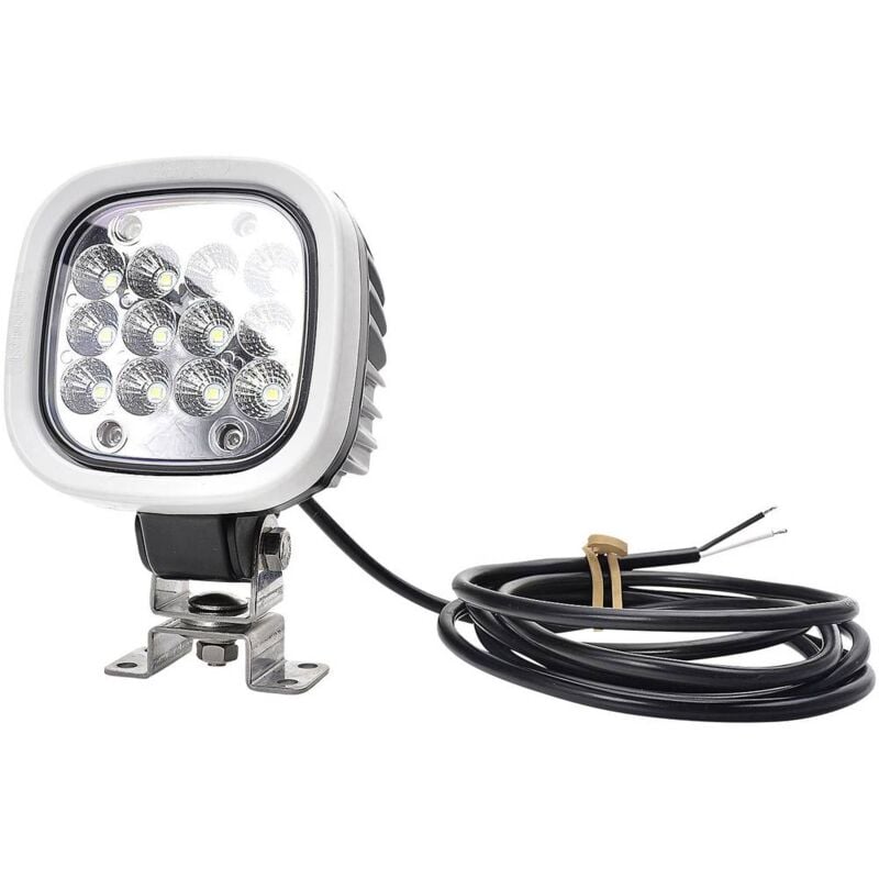 foto del prodotto was faro da lavoro 12 v, 24 v w130 7000 1207 ampio fascio di illuminazione l x a x p 110 x 159 x 86 mm 7000 lm