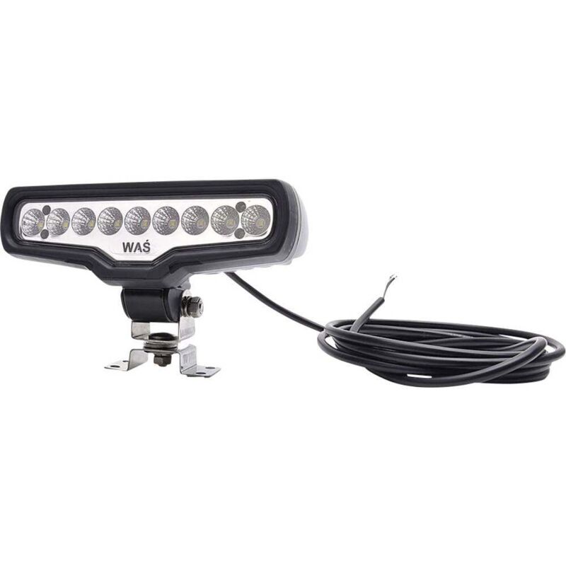 foto del prodotto was faro da lavoro 12 v, 24 v w136 1078 ampio fascio di illuminazione l x a x p 199 x 118 x 72 mm 4100 lm