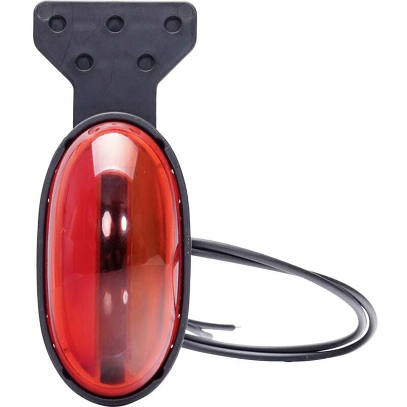 foto del prodotto was luce di ingombro cavi terminali luce di segnalazione, luce di posizione destra 12 v dc, 24 v dc incl. supporto