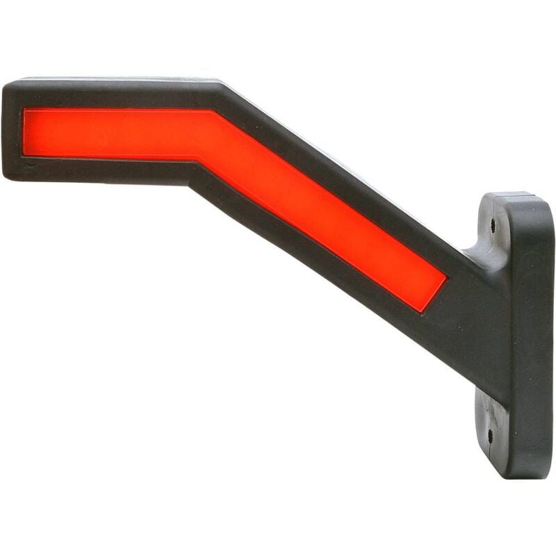 foto del prodotto was luce di ingombro cavi terminali luce di segnalazione, luce di posizione laterale, sinistra 12 v, 24 v rosso, bianco