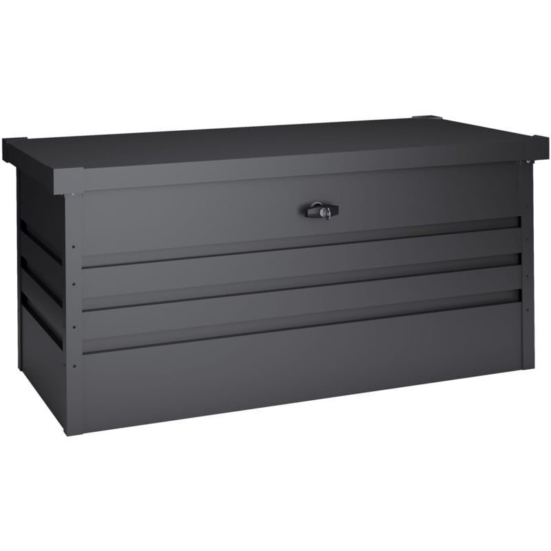 foto del prodotto wasabi baule esterno in metallo 450 l 120x61x62cm spessore 0,40mm robusto tapa abatilble